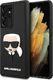 Karl Lagerfeld Karl Lagerfeld KLHCS21LKH3DBK S21 Ultra G998 czarny/black hardcase 3D Rubber Karl`s Head 1
