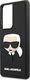 Karl Lagerfeld Karl Lagerfeld KLHCS21LKH3DBK S21 Ultra G998 czarny/black hardcase 3D Rubber Karl`s Head 6