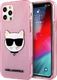 Karl Lagerfeld Karl Lagerfeld KLHCP12LCHTUGLP iPhone 12 Pro Max 6,7" różowy/pink hardcase Glitter Choupette 1