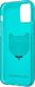 Karl Lagerfeld Karl Lagerfeld KLHCP12LCHTRB iPhone 12 Pro Max 6,7" niebieski/blue hardcase Glitter Choupette Fluo 7