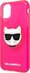 Karl Lagerfeld Karl Lagerfeld KLHCN61CHTRP iPhone 11 różowy/pink hardcase Glitter Choupette Fluo 6