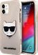 Karl Lagerfeld Karl Lagerfeld KLHCP12SCHTUGLGO iPhone 12 mini 5,4" złoty/gold hardcase Glitter Choupette 1