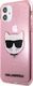 Karl Lagerfeld Karl Lagerfeld KLHCN61CHTUGLP iPhone 11 różowy/pink hardcase Glitter Choupette 2