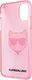 Karl Lagerfeld Karl Lagerfeld KLHCN61CHTUGLP iPhone 11 różowy/pink hardcase Glitter Choupette 7