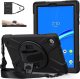 Etui na tablet Strado Etui Armor z paskiem uchwytem Strap do Lenovo Tab M10 TB-X306X/X306F (Czarne) uniwersalny 1