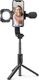 Selfie stick Blitzwolf Statyw / tripod / Selfie stick BlitzWolf BW-BS15 z lampą i mikrofonem 1