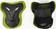 SMJ sport Ochraniacze zestaw BS-P003 czarno/zielone r. L 2