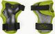 SMJ sport Ochraniacze zestaw BS-P003 czarno/zielone r. L 3
