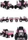 Import SUPER-TOYS SUPER TRAKTOR BLOW - NA AKUMULATOR Z PRZYCZEPĄ, MIĘKKIE KOŁA, MIEKKIE SIEDZENIE, PILOT/XMX611 7