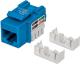 Intellinet Network Solutions Moduł keystone Cat.5e, UTP, RJ45, zaciskany, niebieski (210546) 1
