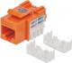Intellinet Network Solutions Moduł Keystone CAT.6, UTP, RJ45, zaciskany, pomarańczowy (210775) 1