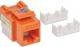 Intellinet Network Solutions Moduł Keystone CAT.6, UTP, RJ45, zaciskany, pomarańczowy (210775) 1
