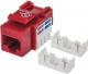 Intellinet Network Solutions Moduł Keystone CAT.6, UTP, RJ45, zaciskany, czerwony (210614) 1
