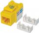 Intellinet Network Solutions Moduł Keystone CAT.6, UTP, RJ45, zaciskany, żółty (210584) 1
