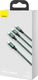 Kabel USB Baseus USB-C - USB-C + microUSB + Lightning 1.5 m Zielony (1573-74475_20220301153445) 5
