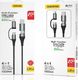 Kabel USB Dudao USB-A - Lightning 1 m Szary (Dudao) 4