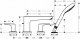Bateria wannowa Grohe BATERIA TALIS-E WANN.ZŁ 4-OTW. 71748990 1