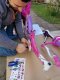 Bimbo Bike Vaikiškas dviratis Bimbo Bike 12" Girl Butterfly, rožinis 14