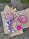Bimbo Bike Vaikiškas dviratis Bimbo Bike 12" Girl Butterfly, rožinis 3