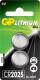 GP Bateria CR2025 160mAh 2 szt. 3