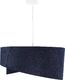 Lampa wisząca BPS KONCEPT Lampa wisząca GEMSTONE granatowa/biała 3