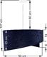 Lampa wisząca BPS KONCEPT Lampa wisząca GEMSTONE granatowa/srebrna 6