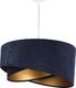 Lampa wisząca BPS KONCEPT Lampa wisząca GEMSTONE granatowa/złota 2