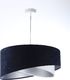 Lampa wisząca BPS KONCEPT Lampa wisząca THUNDERCLOUD WHITE granatowa/srebrna 2