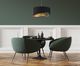Lampa wisząca BPS KONCEPT Lampa wisząca DARK ELEGANCE czarna/złota 1