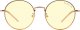 Okulary Gunnar GUNNAR Optiks Ellipse Computer-Brille - Amber Glas, roségold 1