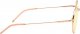Okulary Gunnar GUNNAR Optiks Ellipse Computer-Brille - Amber Glas, roségold 3