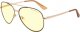 Okulary Gunnar GUNNAR Optiks Maverick Computerbrille - Amber Glas, schwarz/gold 1