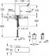 Bateria umywalkowa Grohe Bau Cosmopolitan E stojąca chrom (36451000) 2