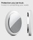 Spigen Folia hydrożelowa Spigen Airskin Apple AirTag Matte Clear [4+4 PACK] 12