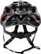 Martes Kask rowerowy Bats czarno- czerwony 2