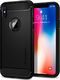 Spigen Etui Spigen Rugged armor Apple iPhone X/XS matte black + Szkło 1