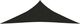 vidaXL Żagiel przeciwsłoneczny, 160 g/m, czarny, 3,5x3,5x4,9 m, HDPE 3