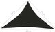 vidaXL Żagiel przeciwsłoneczny, 160 g/m, czarny, 3,5x3,5x4,9 m, HDPE 6
