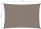 vidaXL Prostokątny żagiel ogrodowy, tkanina Oxford, 6x8 m, taupe 6