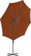 vidaXL Wiszący parasol na słupku stalowym, terakotowy, 300 cm 4