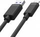 Kabel USB Unitek USB-A - USB-C 0.5 m Czarny (Y-C481BK) 1