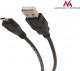Kabel USB Maclean USB-A - microUSB 3 m Czarny (MCTV-746) 2