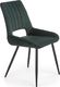 Halmar Krzesło k-404 ciemny zielony tkanina velvet/stal Halmar 1