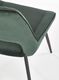 Halmar Krzesło k-404 ciemny zielony tkanina velvet/stal Halmar 7