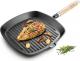 Patelnia Lamart grillowa Żeliwna 24cm 2