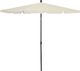 vidaXL Parasol ogrodowy na słupku, 210x140 cm, piaskowy 1