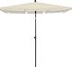 vidaXL Parasol ogrodowy na słupku, 210x140 cm, piaskowy 2