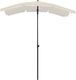 vidaXL Parasol ogrodowy na słupku, 200x130 cm, piaskowy 2