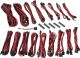 BitFenix Zestaw Alchemy 2.0 CSR-Series, czarno-czerwony (BFX-ALC-CSRKR-RP) 1
