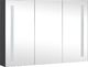 vidaXL Szafka łazienkowa z lustrem i LED, 89x14x62 cm 2